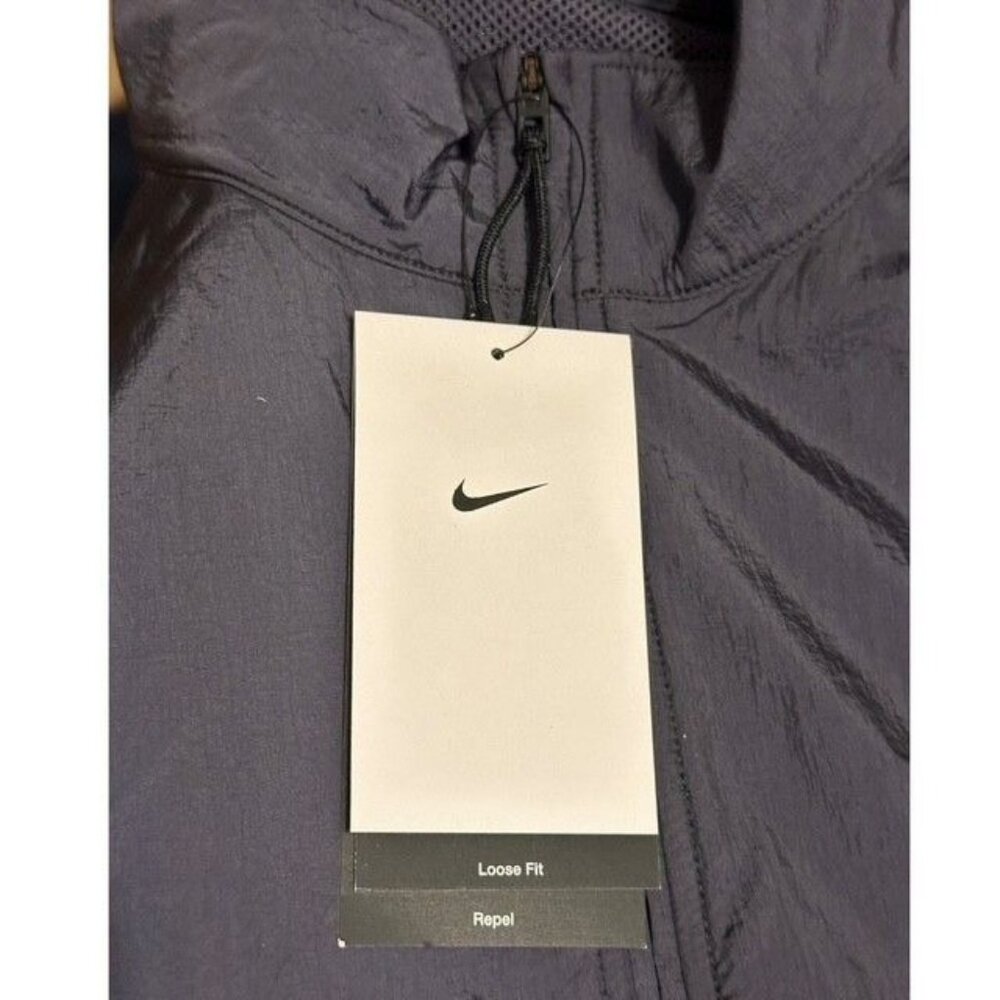 Nike Training City‎ Ready Repel Navy Short Sleeve Jacket Vest Women's Large NEW - Picture 8 of 13